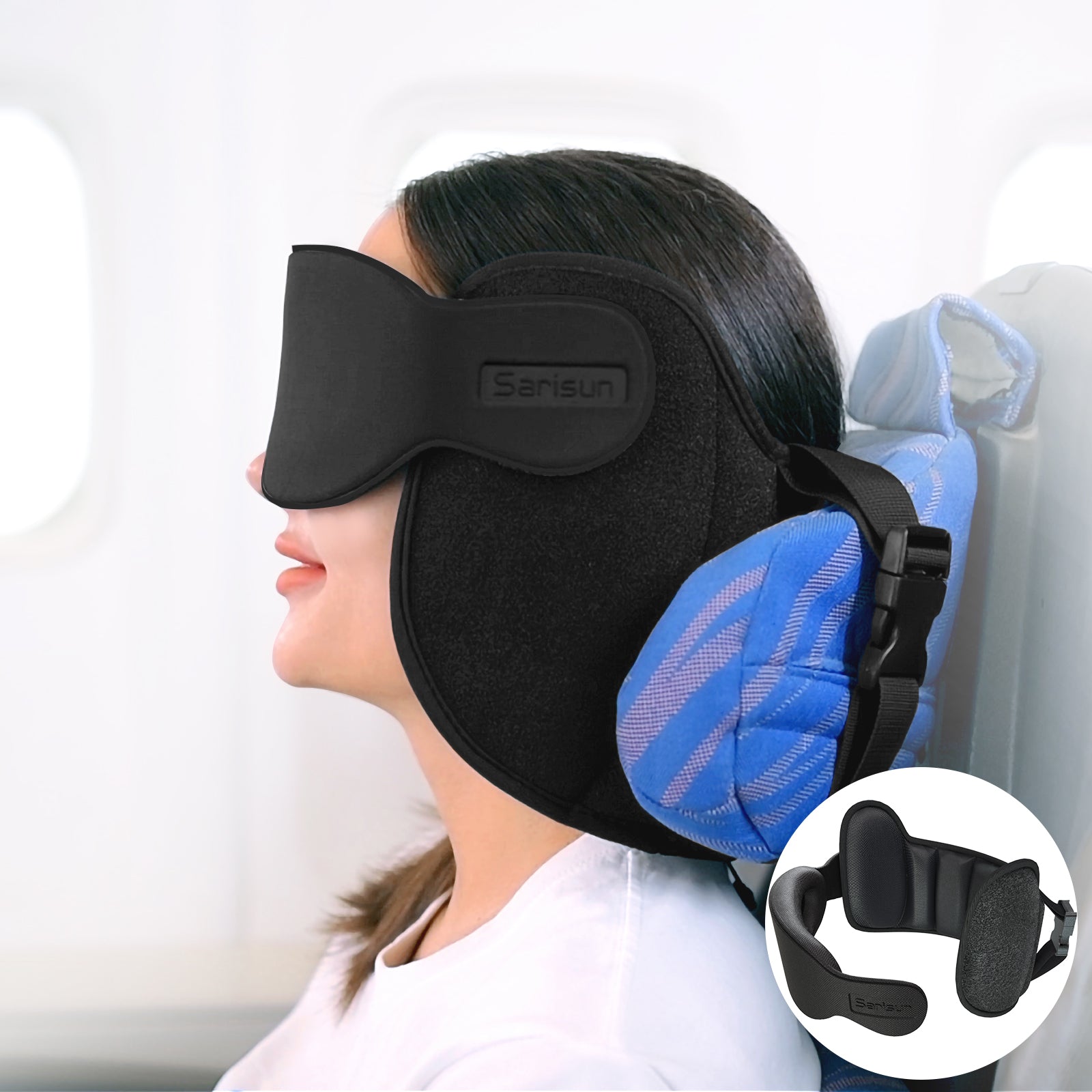 sarisun long head pad travel pillow p2